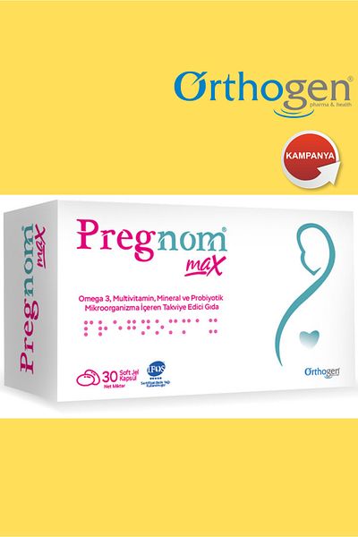 Orthogen Pregnom Max 30 Soft-Gel Capsules
