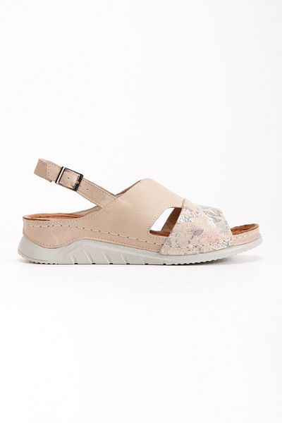 İLOLİCA Inner Outer 100% Genuine Leather Orthopedic Soft Sole Women's Sandals