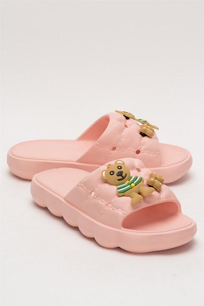 Liger Comfortable Sole Comfort Women's Slippers Pudra
