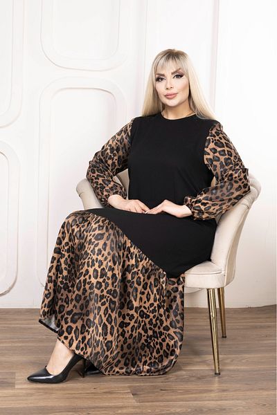 PALSİS WOMEN'S LARGE SIZE DRESS