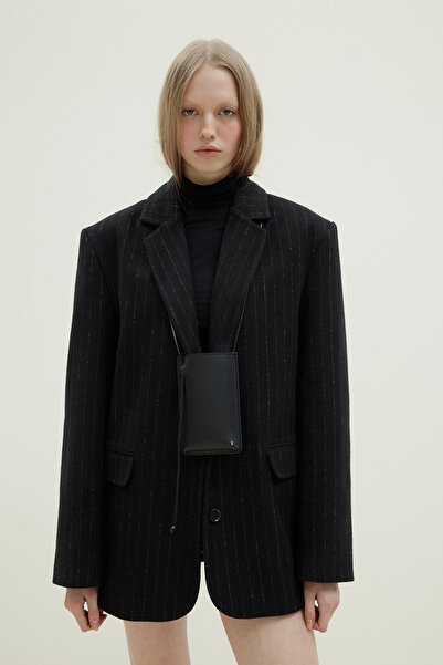 Suud Collection Siyah Mia Telefon Çantası