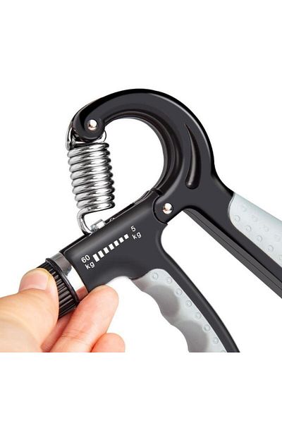jetfast 5-60 kg Adjustable Wrist Muscle Strengthening Hand Spring with 2 Adjustable Counters