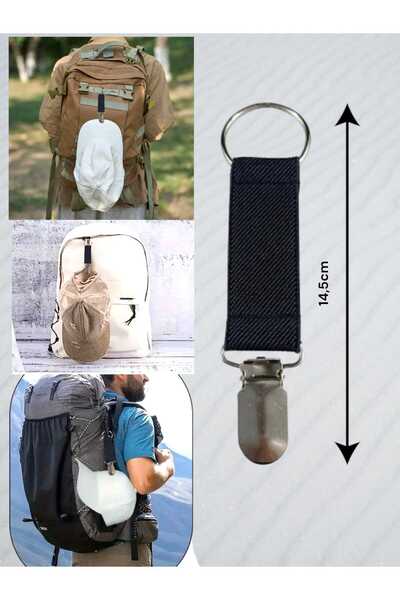 Bacoss Κλιπ καπέλου με πόρπη τσάντας Απλό σχέδιο Mdl 7 (bc-1191 )