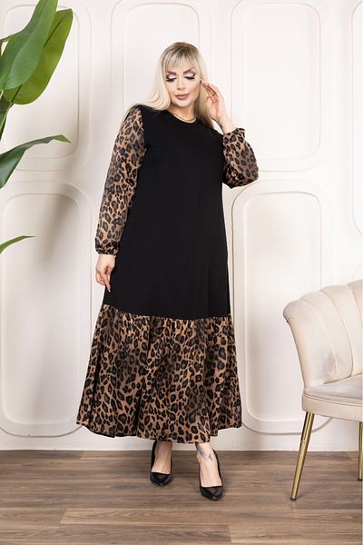 PALSİS WOMEN'S LARGE SIZE DRESS