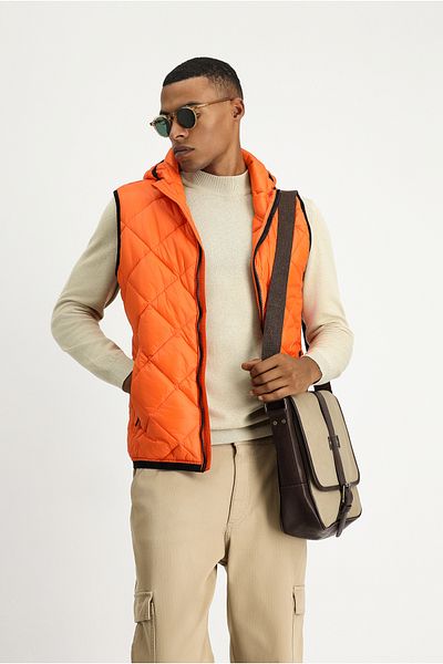 Kiğılı Hooded Quilted Sports Vest