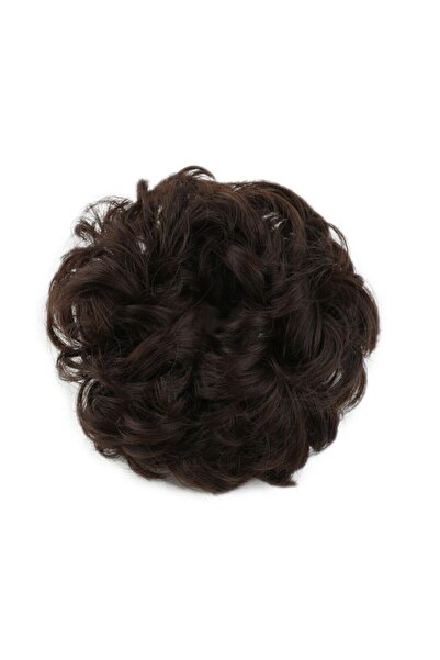 Peruk Market Agrafă elastică pentru păr, maro deschis, cu păr dens