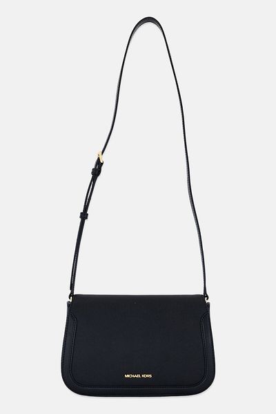 Michael Kors Women Brand Logo Cross Body Bag 18 H x 27 L x 8 W cm, Black