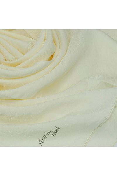 Armine Trend Hayal Cotton Scarf - Atehyl-463 - Cream