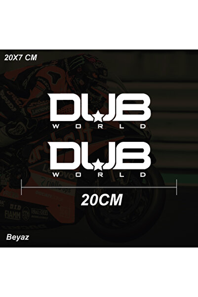 ARONA DUB WORLD ملصق سيارة دراجة نارية ملصق ملصق نموذج