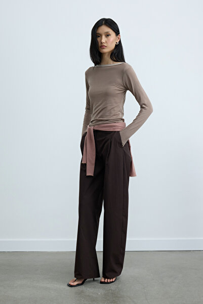 Suud Collection Кава з молоком Lindy Блуза