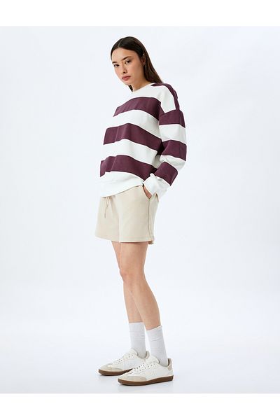 Koton New Season Pocket Detailed Laced Waist Comfortable Shorts