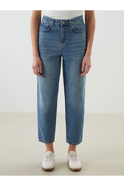 LC Waikiki Pantaloni de damă din blugi New Season Balloon Fit - S5LV47Z8