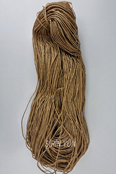 Şirin Yün Çile Kağıt Ip Bej 240-250 gram