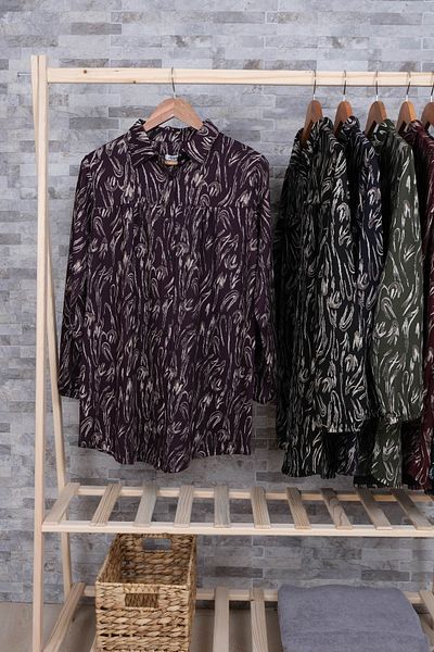 MUSTÜN Seasonal Patterned Shirt