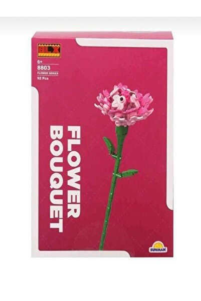 Blok Oyuncak Çiçek Buketi (92 Parça)