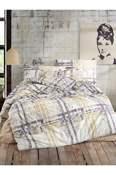 NazeninHome Σετ μονό παπλωματοθήκη από 100% βαμβάκι Ranforce Mila |   Σειρά R...