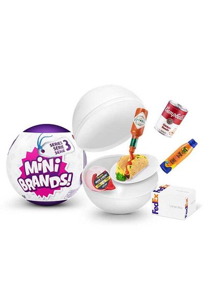 5 Surprise Snackles Zuru 5 Surprise Ball - Mini Brands Global, series 3