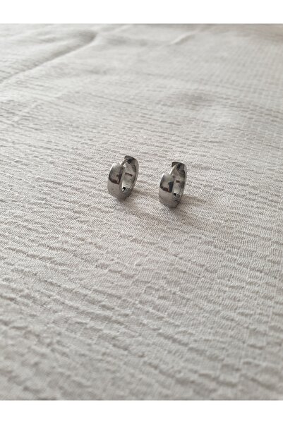 LuArte الفولاذ المقاوم للصدأ هوب كلاسيكي أقراط محدبة خفيفة