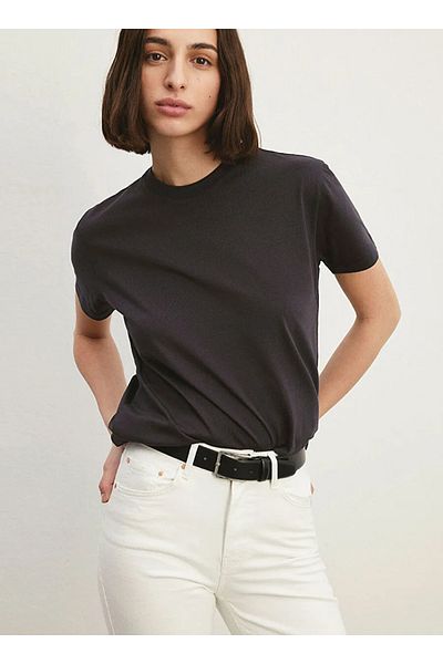 Mavi Basic Anthracite Women's T-Shirt