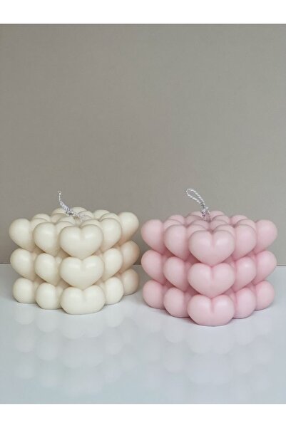 LALEZEN HOME 2 li Kalp  Bubble  Mum Seti