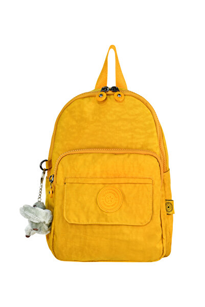 Shkup Urban Polo Brand Unisex Crinkle Imported Fabric a Quality Multi-Section Backpack