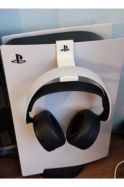 3D Brothers Sophisticated Headset Holder for PS5 with a Sleek Look