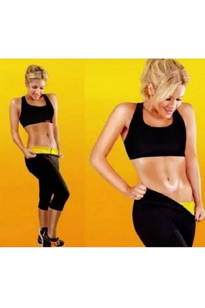 Generic HUIHUANG ملابس داخلية لتشكيل الجسم للنساء، توب بدون أكمام وبنطلون، أسود، قطعتان Women Shapewear