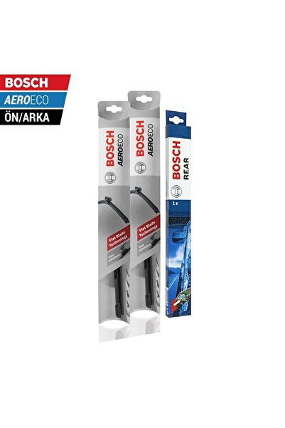 Bosch Renault Clio 4 Ön Arka Silecek (2012-2020) Bosch Aeroeco