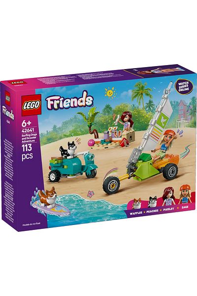 LEGO LEGO Friends - Surfing and Scootering Puppies Adventures (42641)