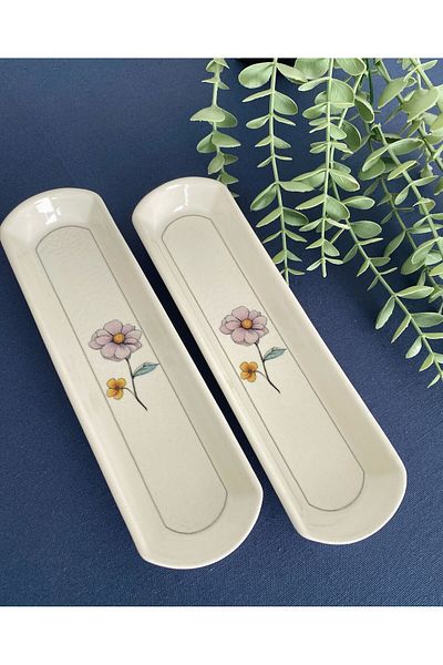 VENÜS HOME DECORATION Flora 2Li Oval Olive Holder