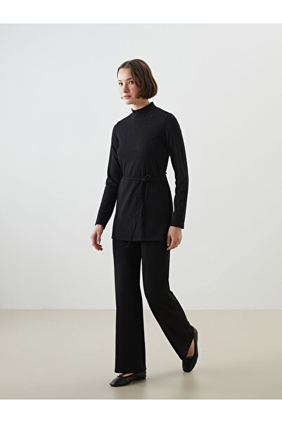 LC Waikiki منتجات فريزن ستور التي لا مثيل لها: بنطلون نسائي منقوش بحزام خصر I...