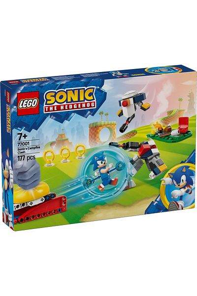 LEGO LEGO Sonic the Hedgehog Set - Sonic's Campfire Showdown (77001)
