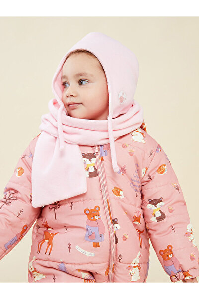 LC Waikiki Lw - Nakış Detaylı Polar Kız Bebek Bere