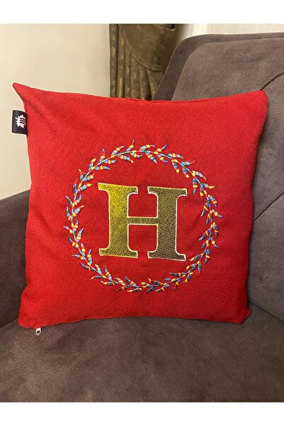 HDD غطاء وسادة - حرف H - تصميم خاص وفريد ​​من نوعه - مطرز