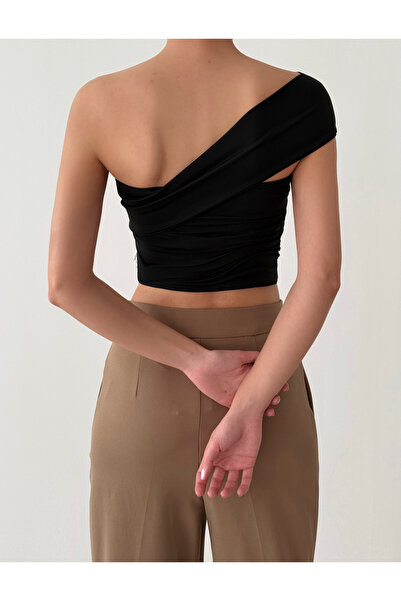 Friday Mood Bluză de damă cu un singur umăr