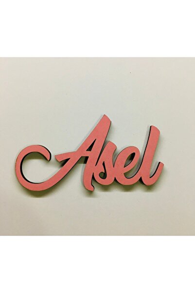 estölye Ahşap Isim Özel Kapı Süsü, Takı Yastığı Kullanına Uygun 10 Cm Isim ( ...