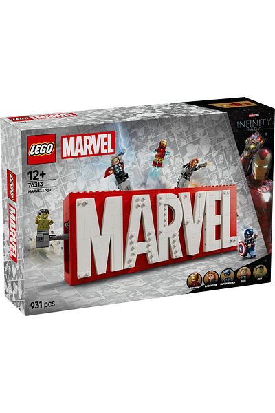 LEGO Set LEGO Marvel Super Heroes - Sigla si minifigurine MARVEL (76313)
