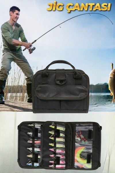 Mega Everest Jig Çantası 22 Jig Kapasiteli Balıkçı Çantası