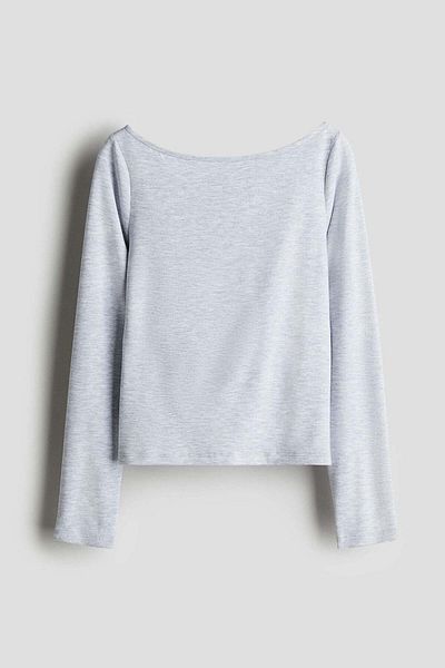 H&M Cut-out Jersey Top