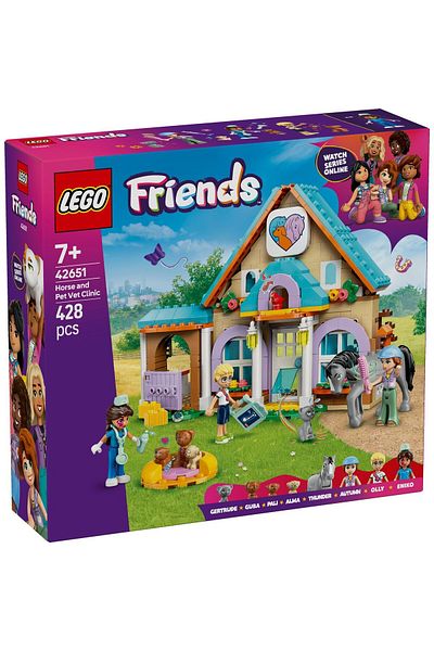 LEGO LEGO Friends Set - Horse and Pet Veterinary Clinic (42651)