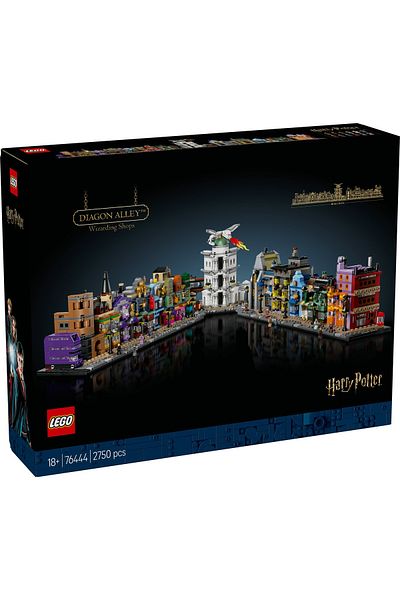 LEGO Set LEGO Harry Potter - Magazine vrajitoresti pe Diagon Alley (76444)