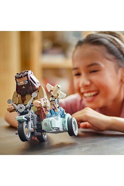 LEGO Set LEGO Harry Potter - Hagrid™ si Harry pe motocicleta (76443)