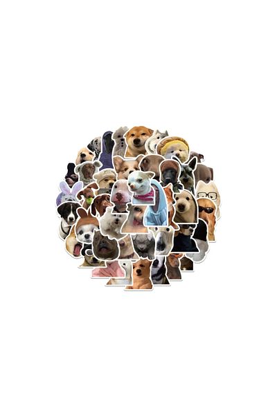 Store Crazy Cats and Dogs MacBook Notebook Tablet Phone Agenda Laptop Notebook Sticker Set