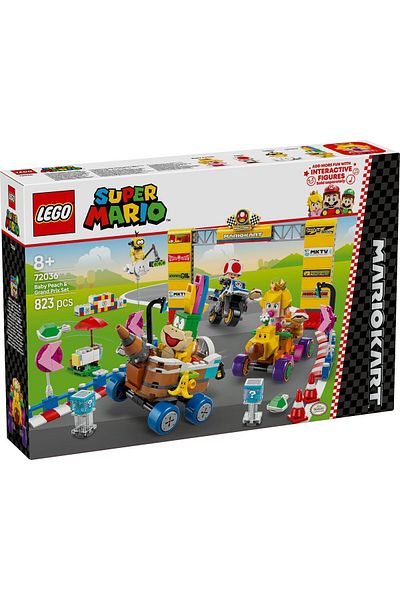 LEGO Set LEGO Super Mario - Mario Kart™ – Set Baby Peach si Grand Prix (72036)