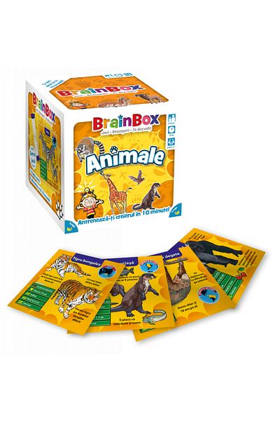 Asmodee Brainbox Game - Animals