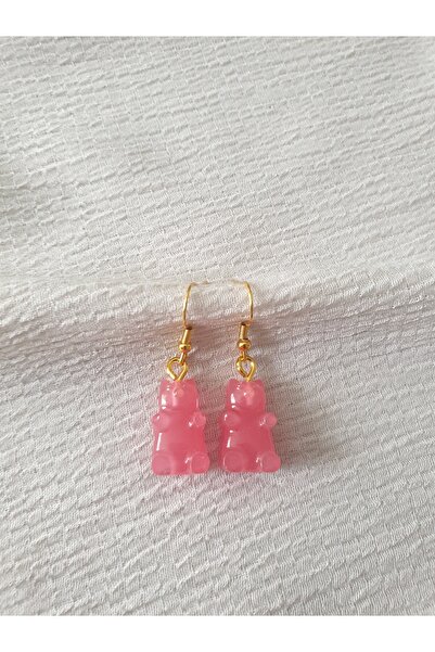 LuArte تيدي بير أقراط الايبوكسي