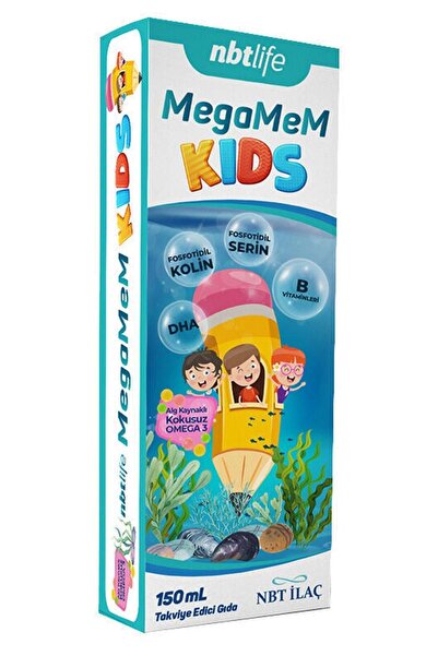 Nbt İlaç NBT Life Megamem Kids 150 ml