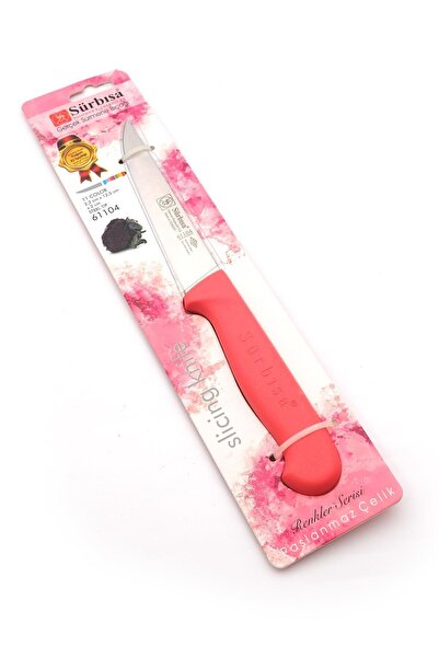 Sürbisa Sebze Bıçağı 12,5 Cm Pembe