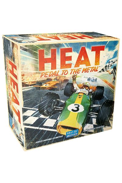 Asmodee Board game Heat: Pedal to the metal, Romanian language