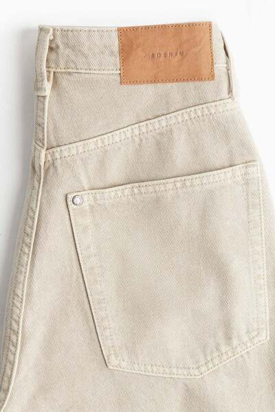 H&M Curvy Fit Wide Ultra High Jeans